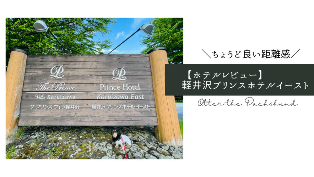 ホテル 犬連れで泊まれる軽井沢プリンスホテルイースト ドッグコテージまとめ Otter The Dachshund オッターはダックスフンド