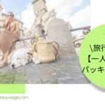 Blog Banner ブログ記事バナー 女一人+わん旅