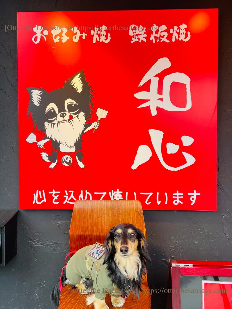 dog friendly teppanyaki restaurant_hiroshima yokogawa_wagokoro_travel with dogs_ドッグフレンドリーお好み焼き屋さん_広島横川和心_犬連れ旅行_カニンヘンダックスフンドオッター_外観