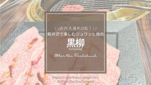 Blog Banner_dogfriendly-yakiniku restaurant_nagano_naka-karuizawa_kuroyanagi_ドッグフレンドリーな和牛焼肉屋_中軽井沢_黒柳