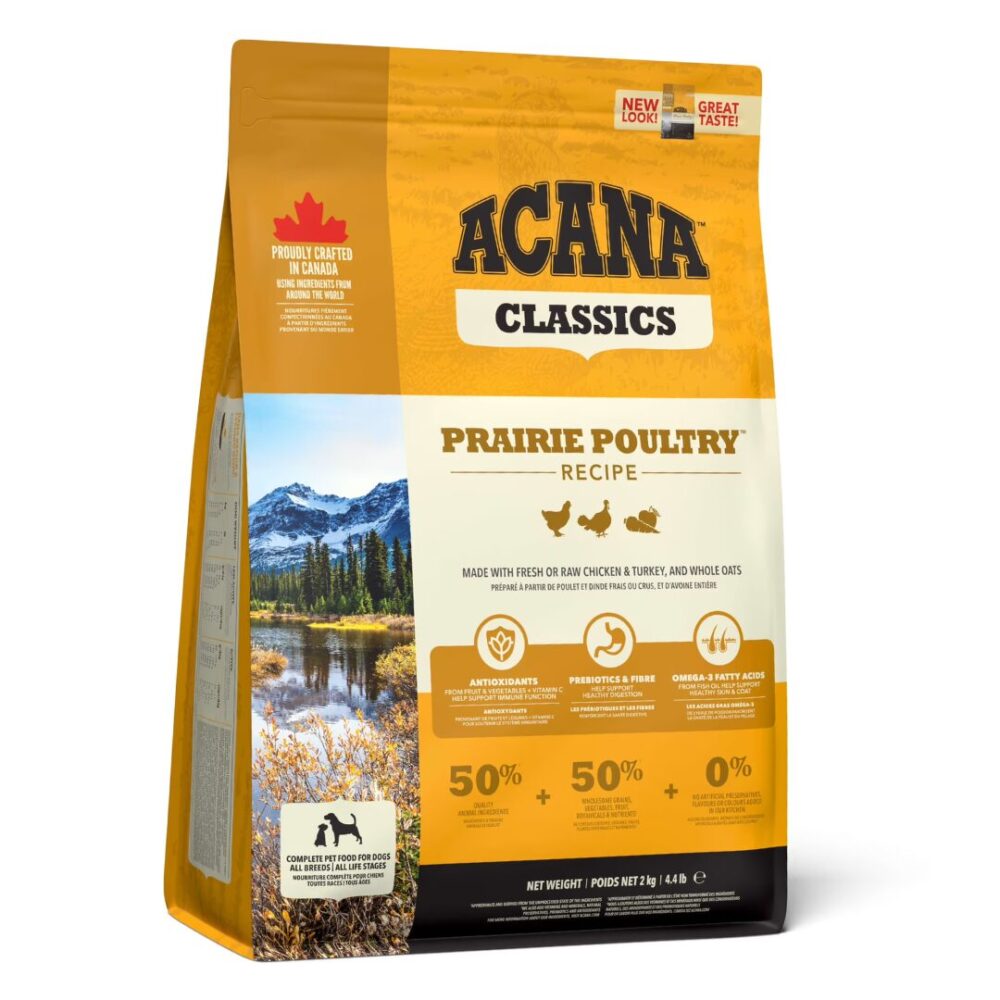 ACANA Dog Classics Prairie Poultry Recipe