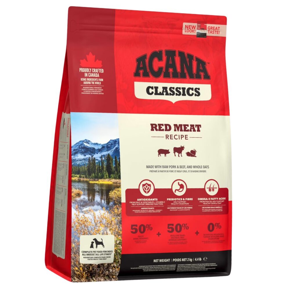 ACANA Dog Classics Red Meat Recipe