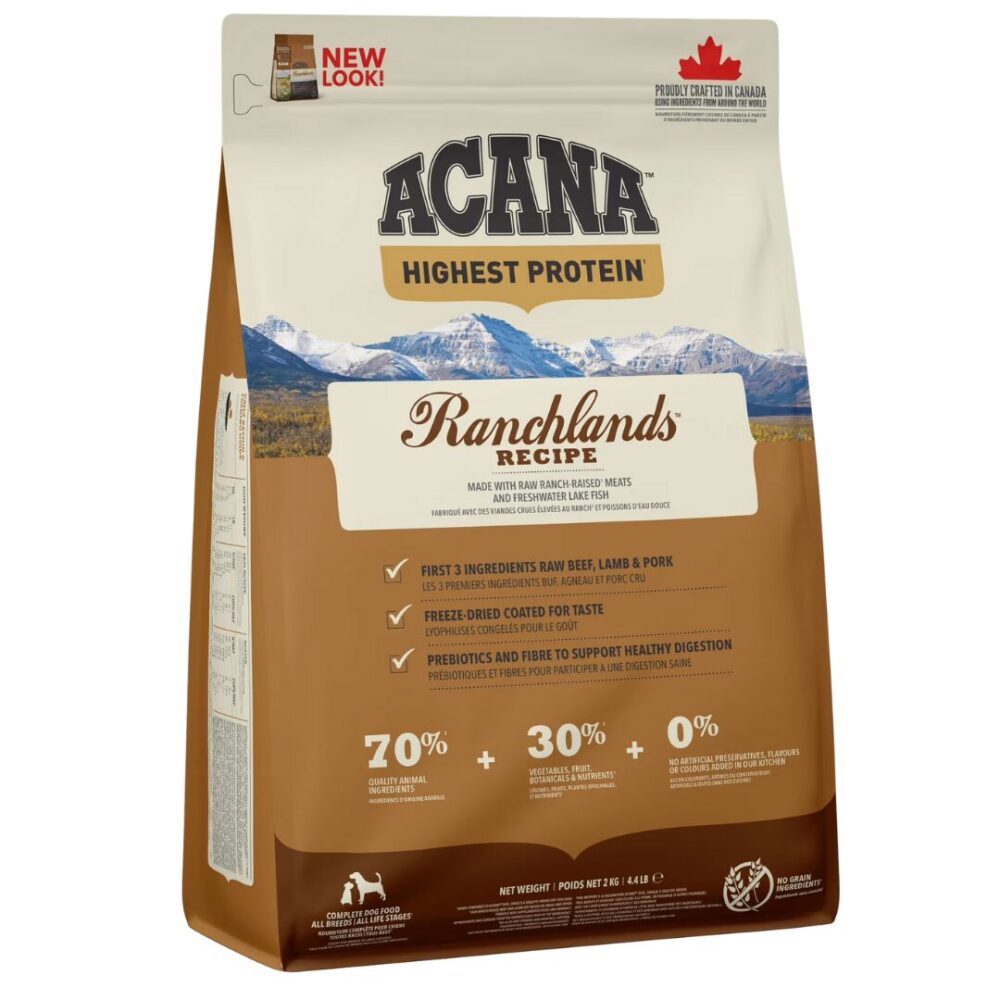 ACANA Dog Highest Protein Ranchlands