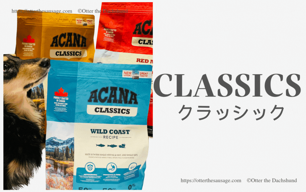 ACANA_Classics_Prairie Poultry Recipe_ Wild Coast Recipe_Red Meat Recipe_kaninchen dachshund otter